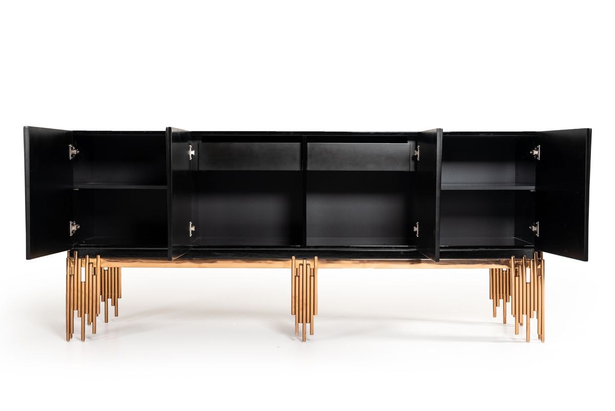 Token Black and Rose Gold Buffet
