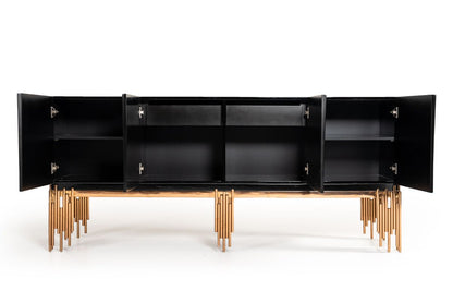 Token Black and Rose Gold Buffet