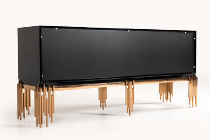 Token Black and Rose Gold Buffet