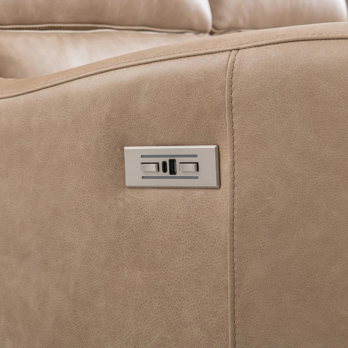 Ventura Leather Power Motion Sofa – Ultimate Relaxation with Premium Leathe