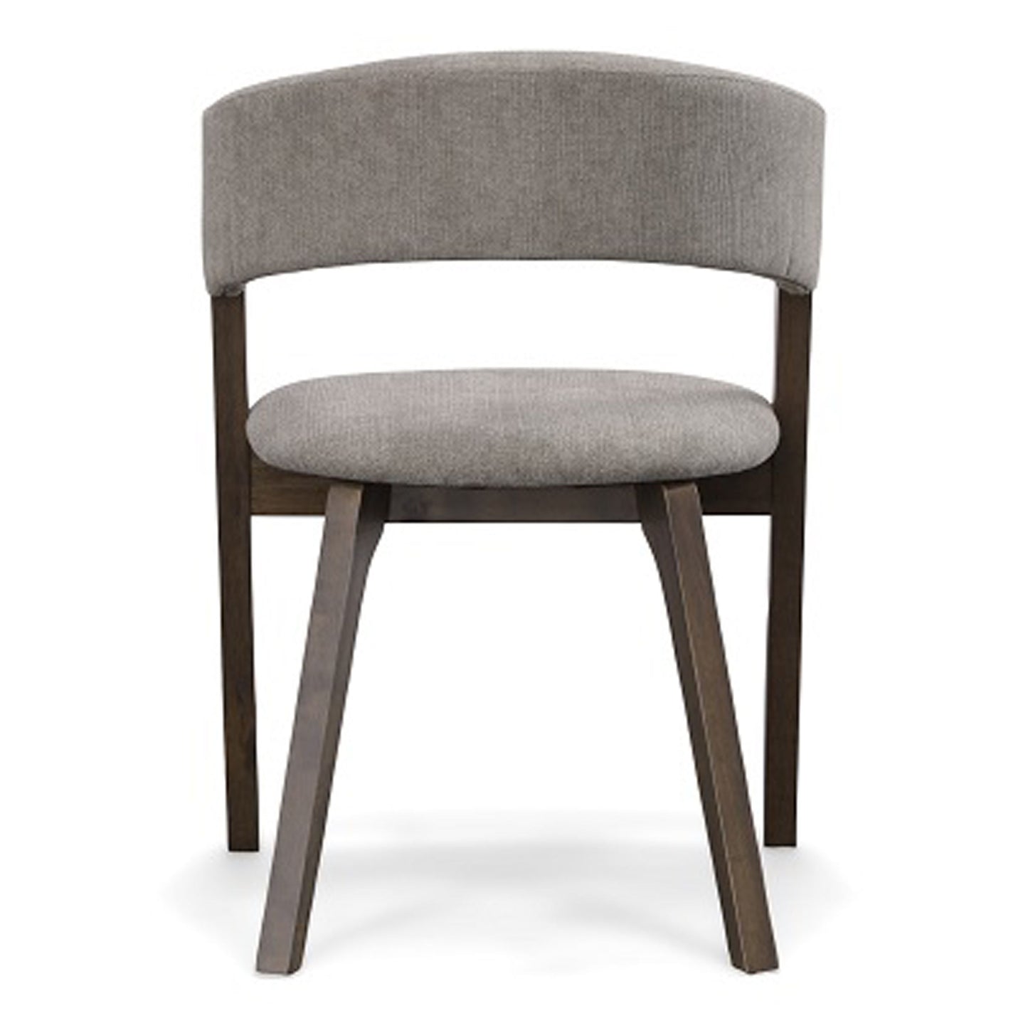 Grover Grey and Dark Wenge Dining Chair Set of 2