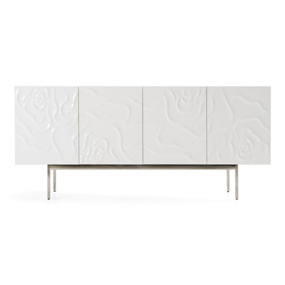 Gwen White High Gloss Buffet