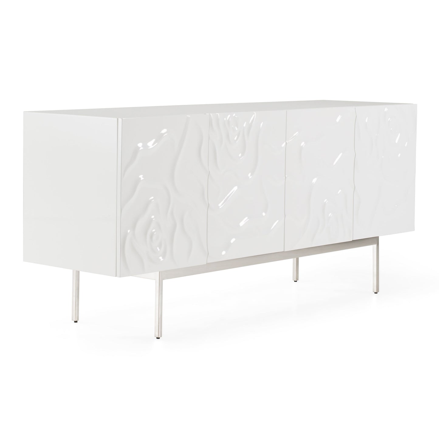 Gwen White High Gloss Buffet