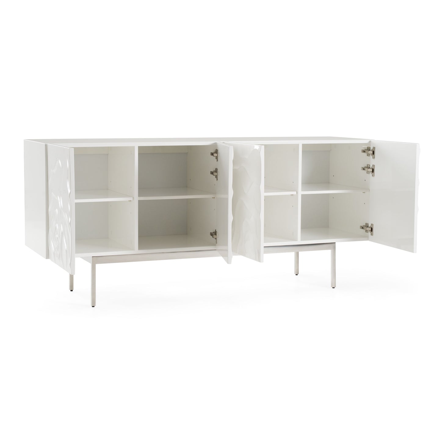 Gwen White High Gloss Buffet