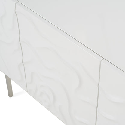 Gwen White High Gloss Buffet