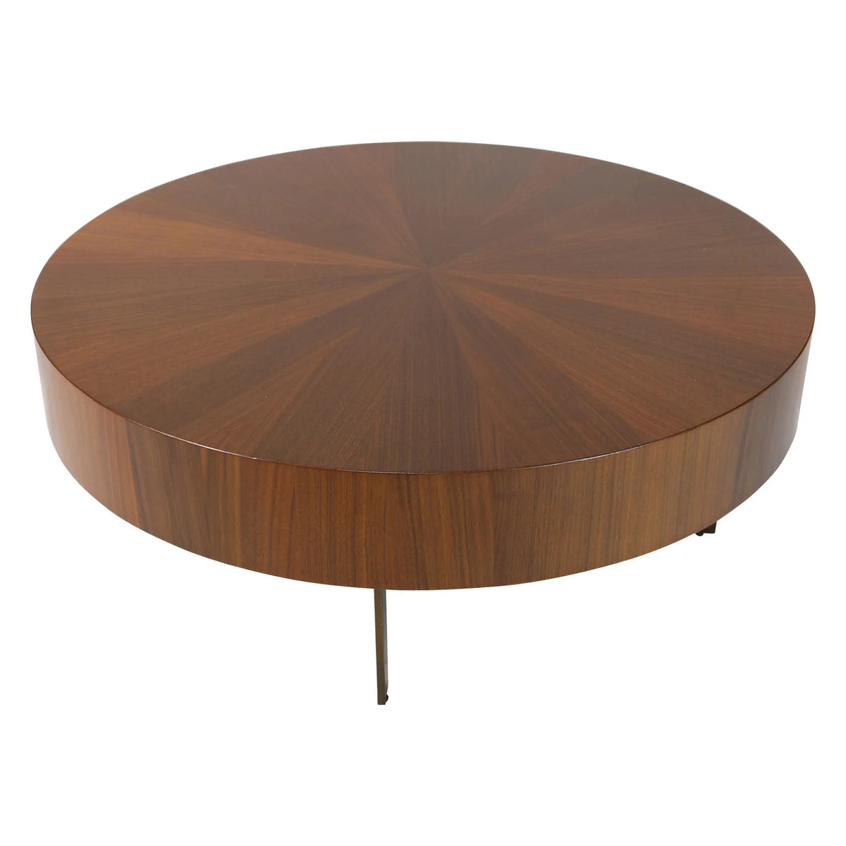 Rhodes Coffee Table Caramel Walnut Veneer Mahogany