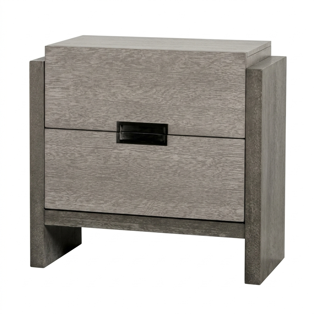 Gristalt Stone Gray Night Stand with Dustproof Case Detail