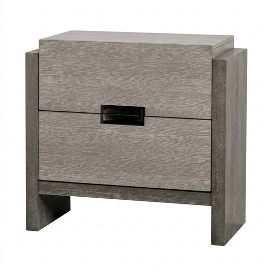 Gristalt Stone Gray Night Stand with Dustproof Case Detail