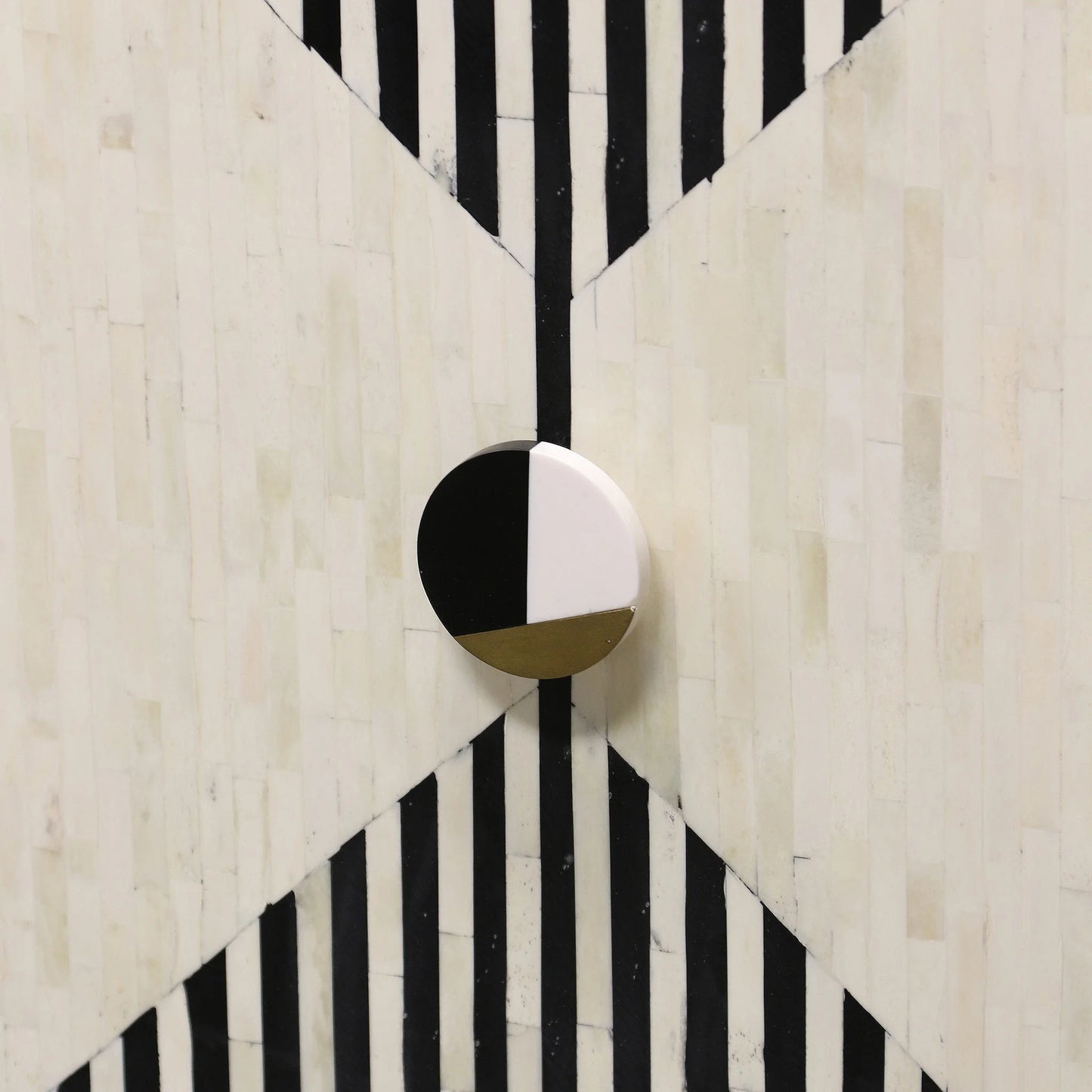 Three Door Sideboard with Capiz Shell Inlay