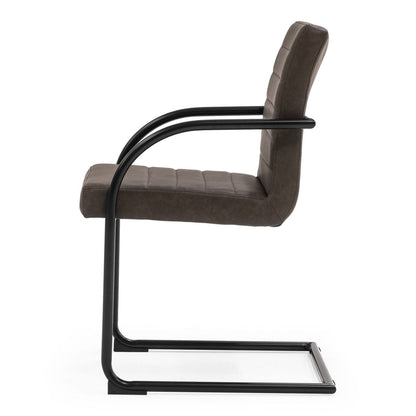 Ivey Brown Dining Chair - Set of 2