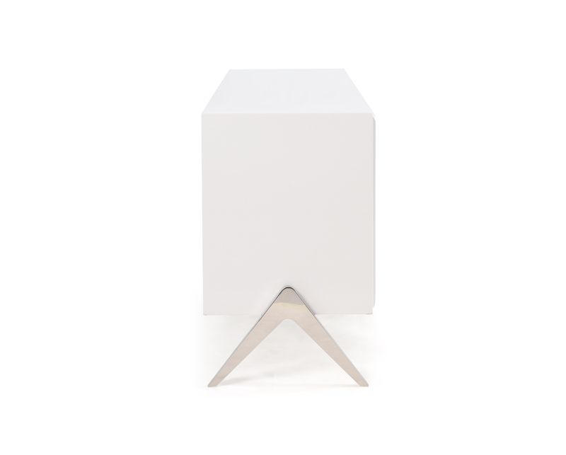 Candid White High Gloss Dresser