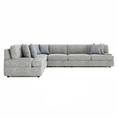Serena Fabric Sectional – Modern Comfort with Timeless Style