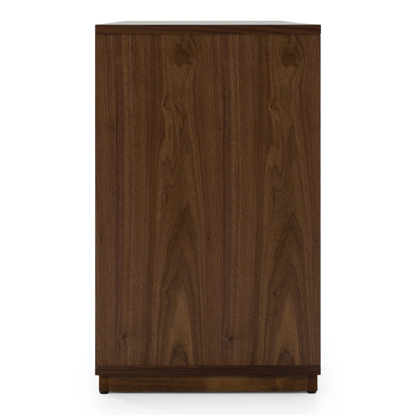 Jagger Walnut 6-Drawer Dresser with Built-in Bookshelves