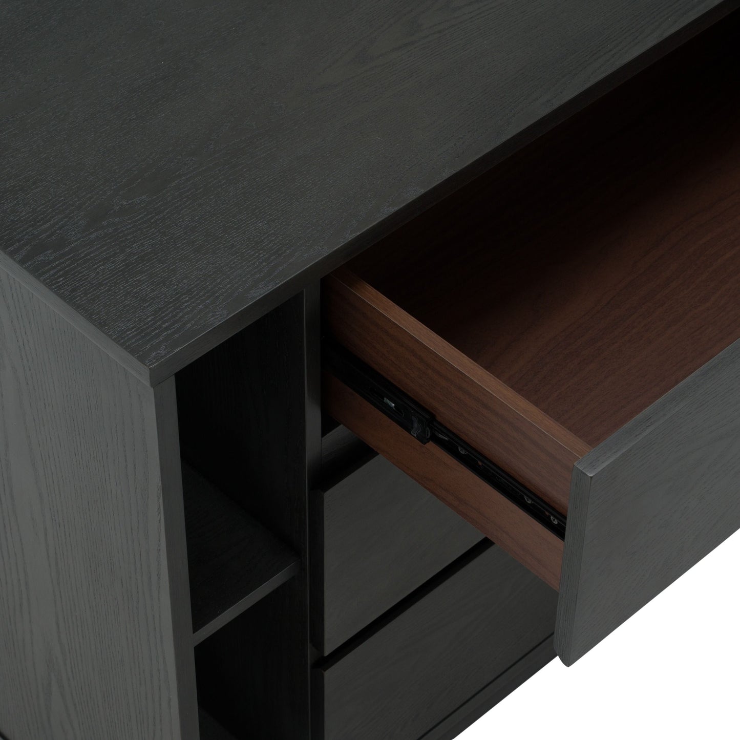Jagger Grey Wash Veneer Dresser with 6 Drawers