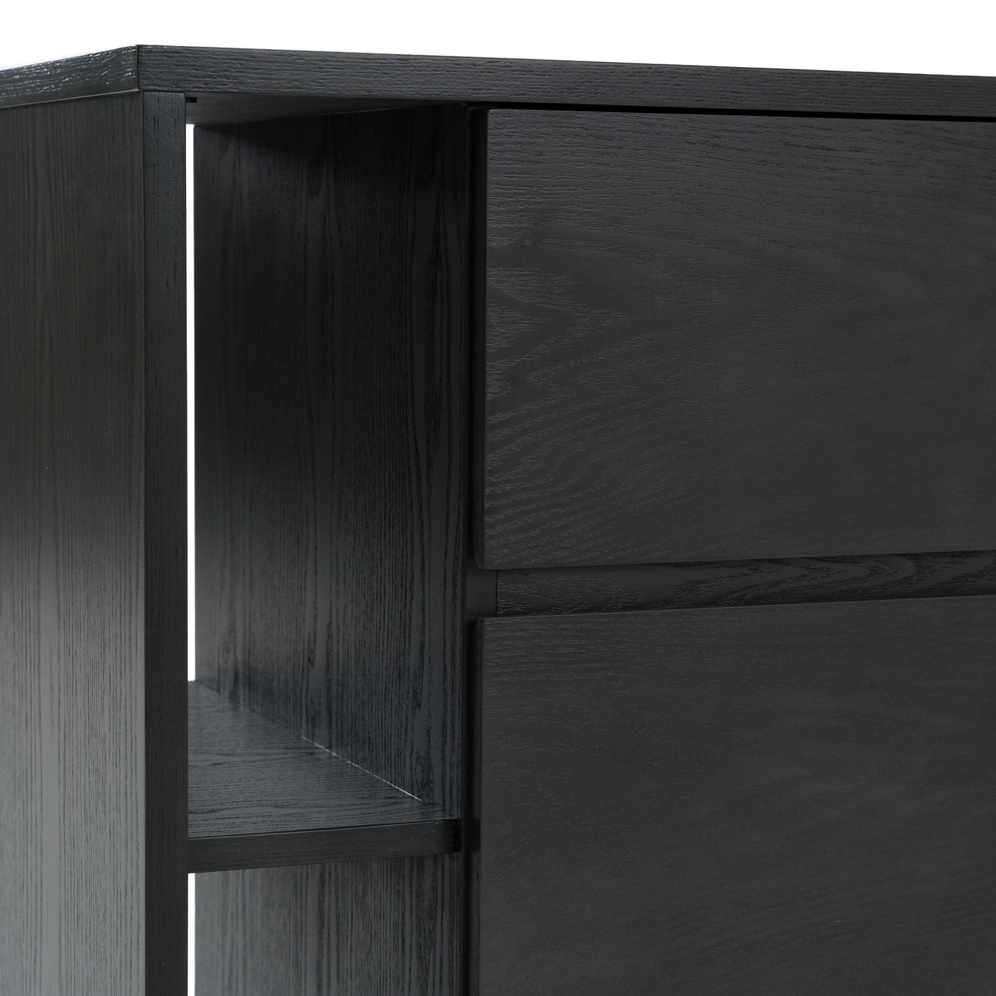Jagger Grey Wash Veneer Dresser with 6 Drawers