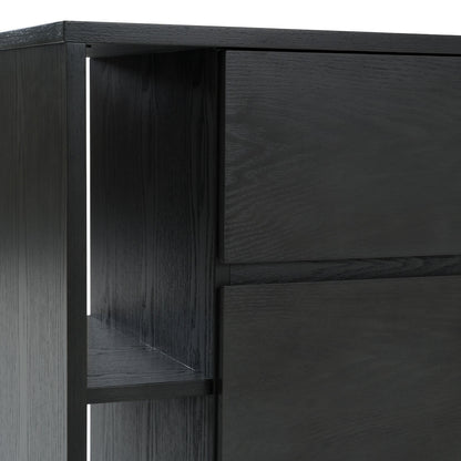 Jagger Grey Wash Veneer Dresser with 6 Drawers