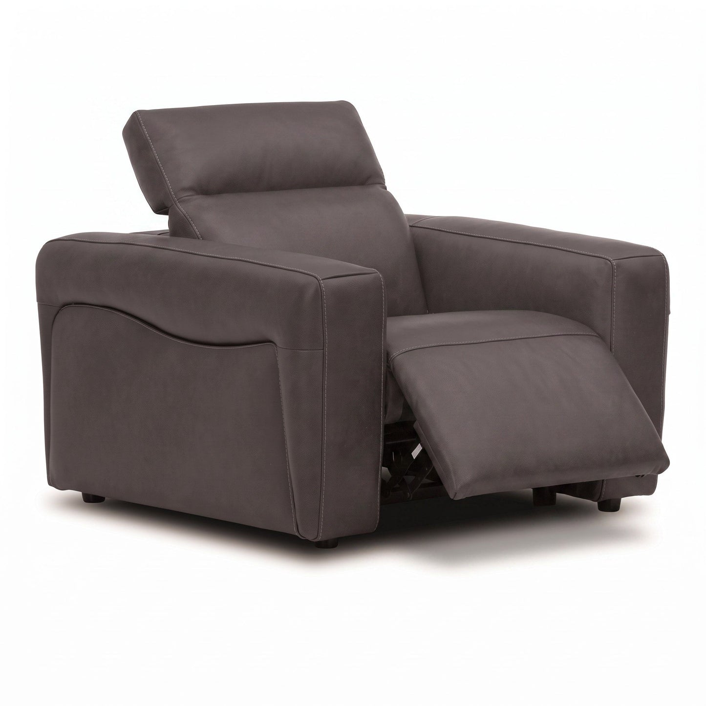 Nouveau Jessop Leather Recliner Chair Electric