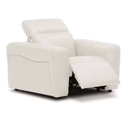 Nouveau Jessop Leather Recliner Chair Electric