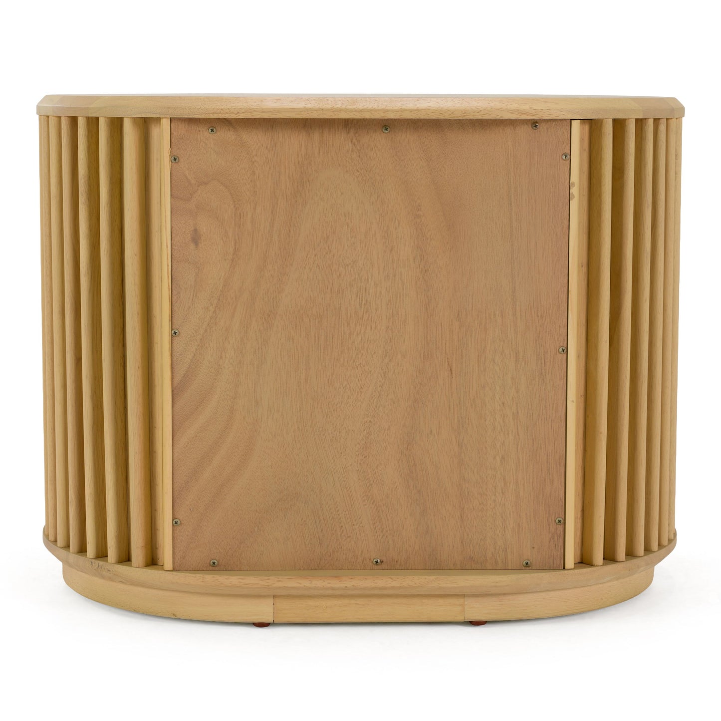 Kayce Modern Natural Oak 2‑Drawer Nightstand with Wood Pulls