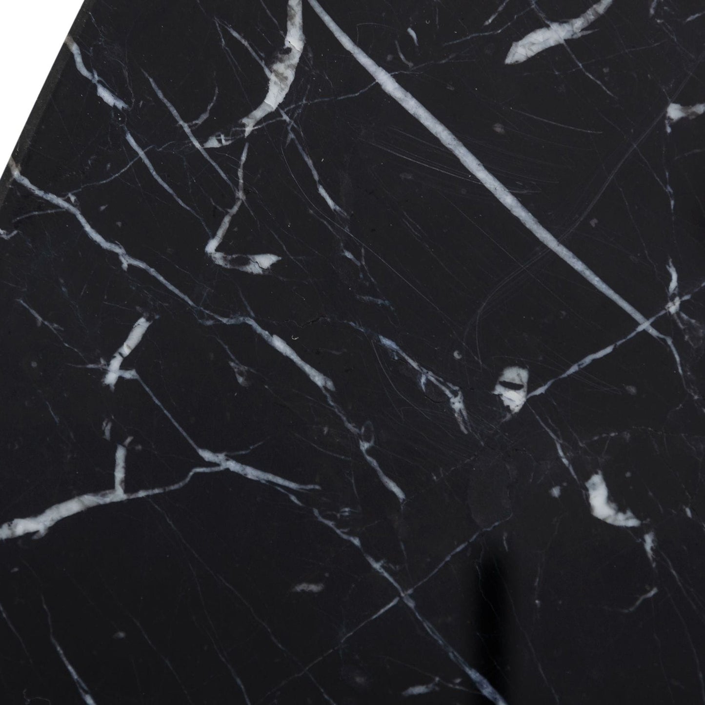 Kowal Glam Black Marble Dining Table