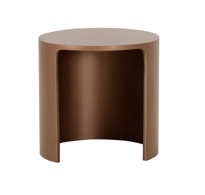 Modrest Laura Modern Round End Table – Stylish Contemporary Accent Piece