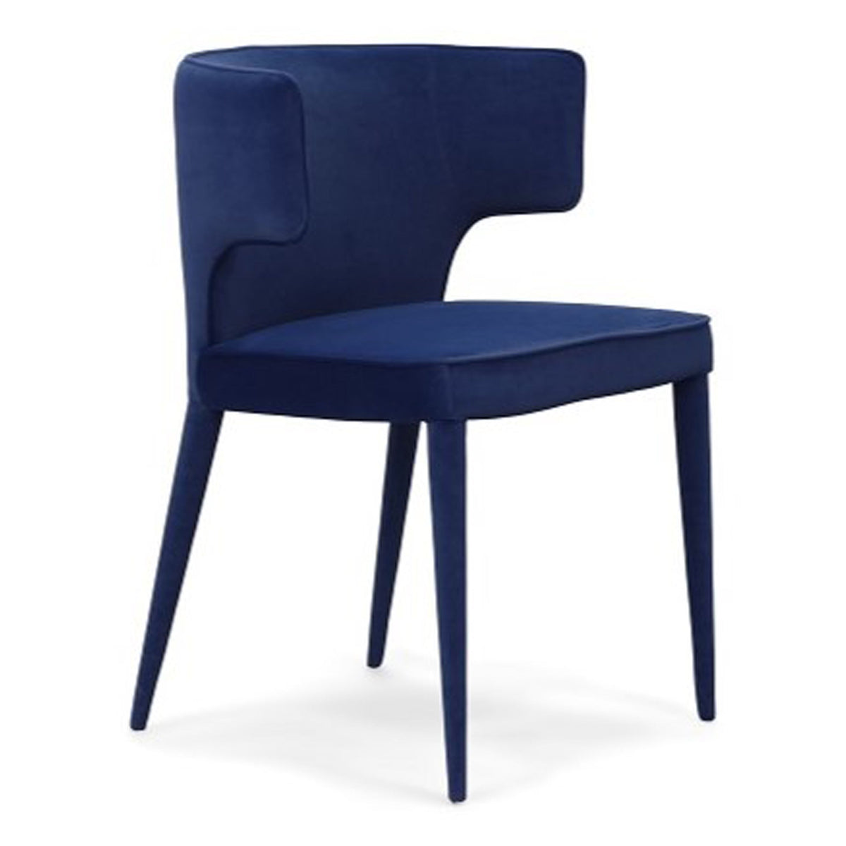 Lucero Blue Velvet Dining Armchair