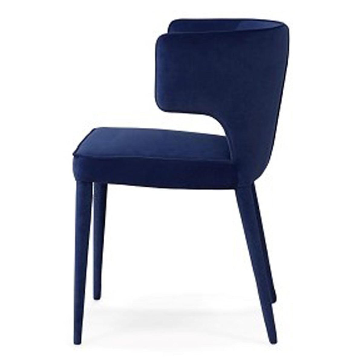 Lucero Blue Velvet Dining Armchair