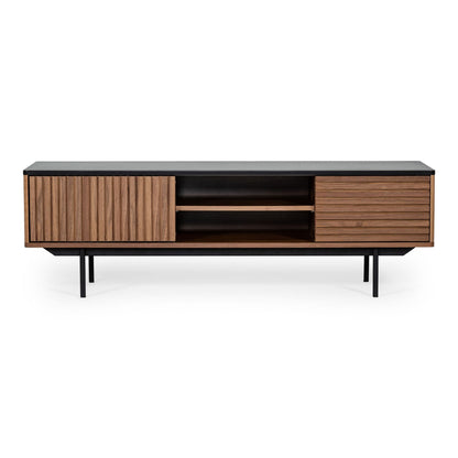 Maggie Walnut and Grey Media Console