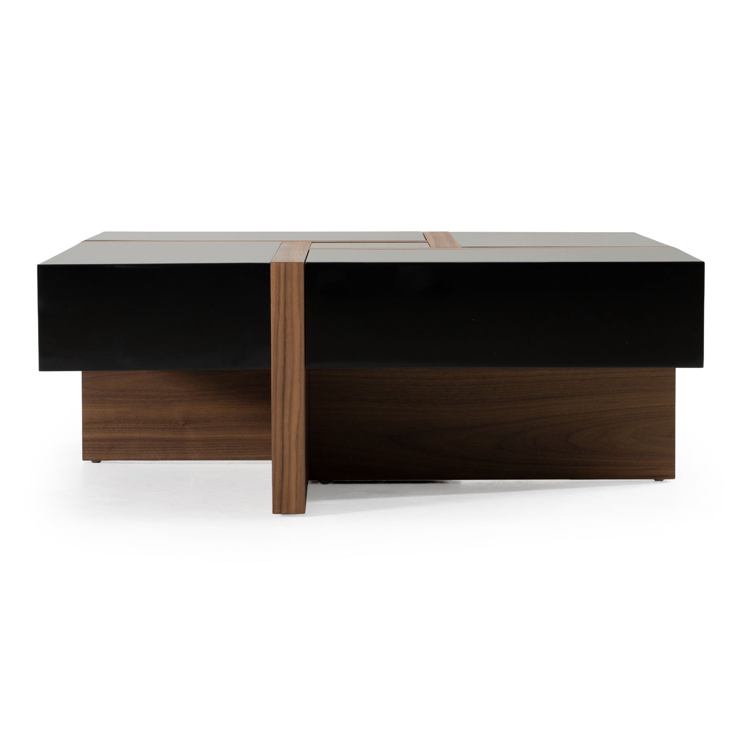 Makai Black and Walnut Coffee Table