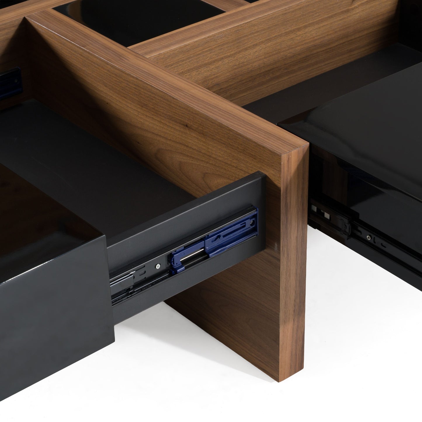 Makai Black and Walnut Coffee Table