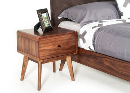 Marshall Mid-Century Walnut Nightstand