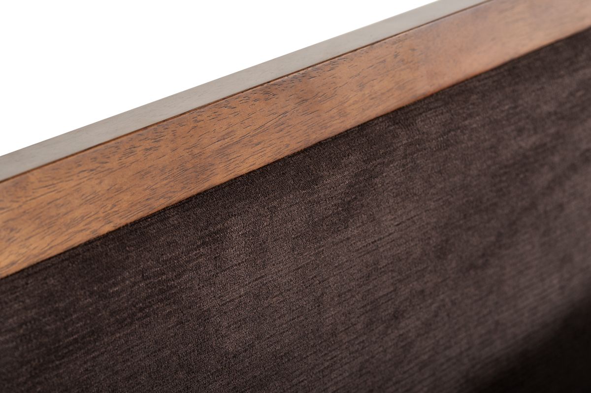 Marshall Brown and Walnut Bed