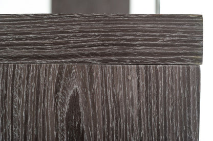 Modrest Maze - Chic Modern Grey Elm Bookcase | Elegant Home Decor & Organization