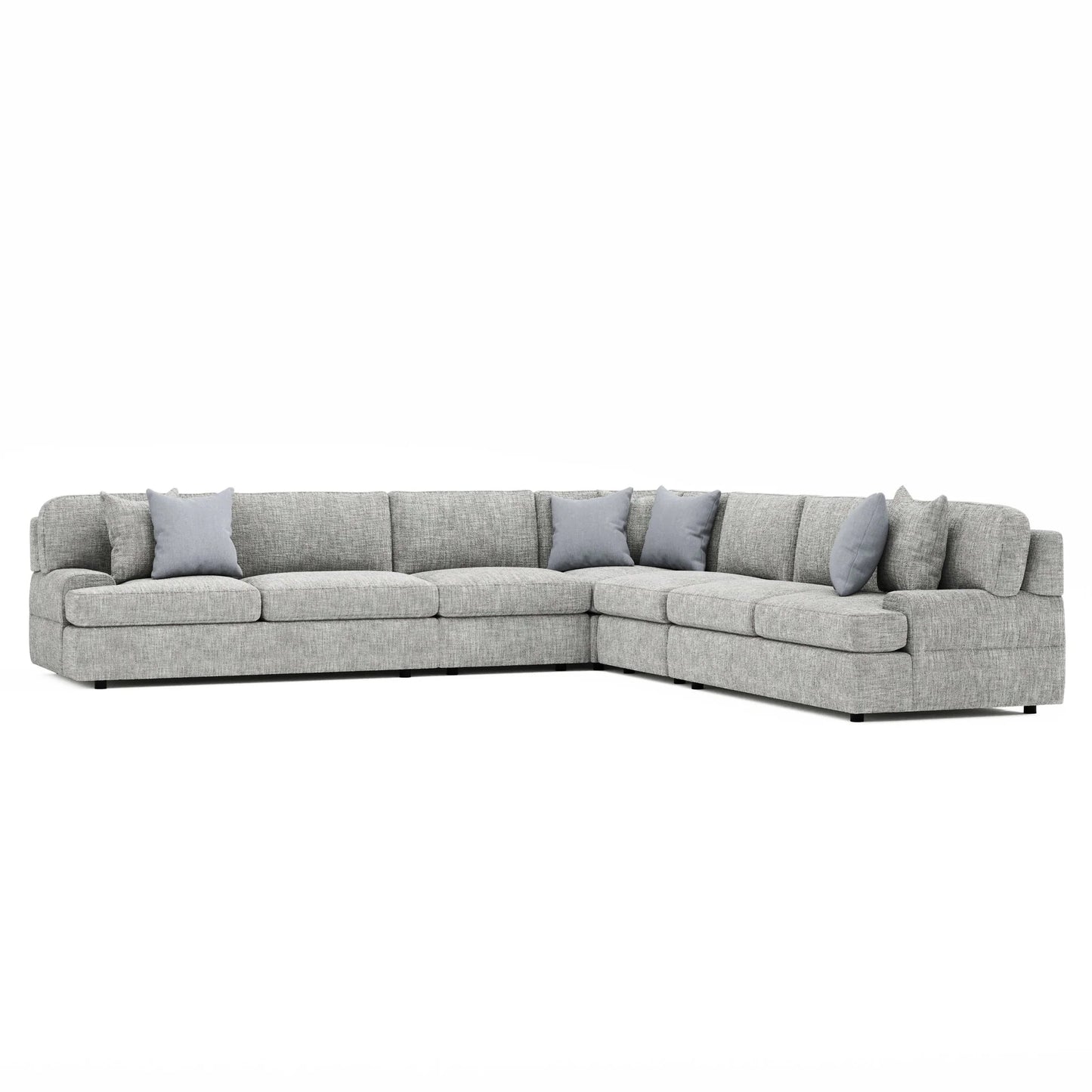 Serena Fabric Sectional – Modern, Comfortable Sofa for Any Living Room