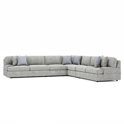 Serena Fabric Sectional – Modern, Comfortable Sofa for Any Living Room