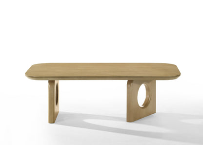 Nova Domus Oshana - Modern White Oak Coffee Table