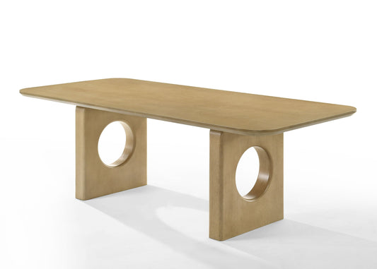 Nova Domus Oshana - Modern White Oak Dining Table