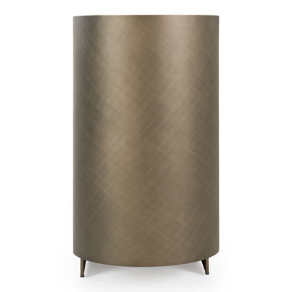 Moorgate Bronze Sideboard with Faux Travertine Ceramic Top