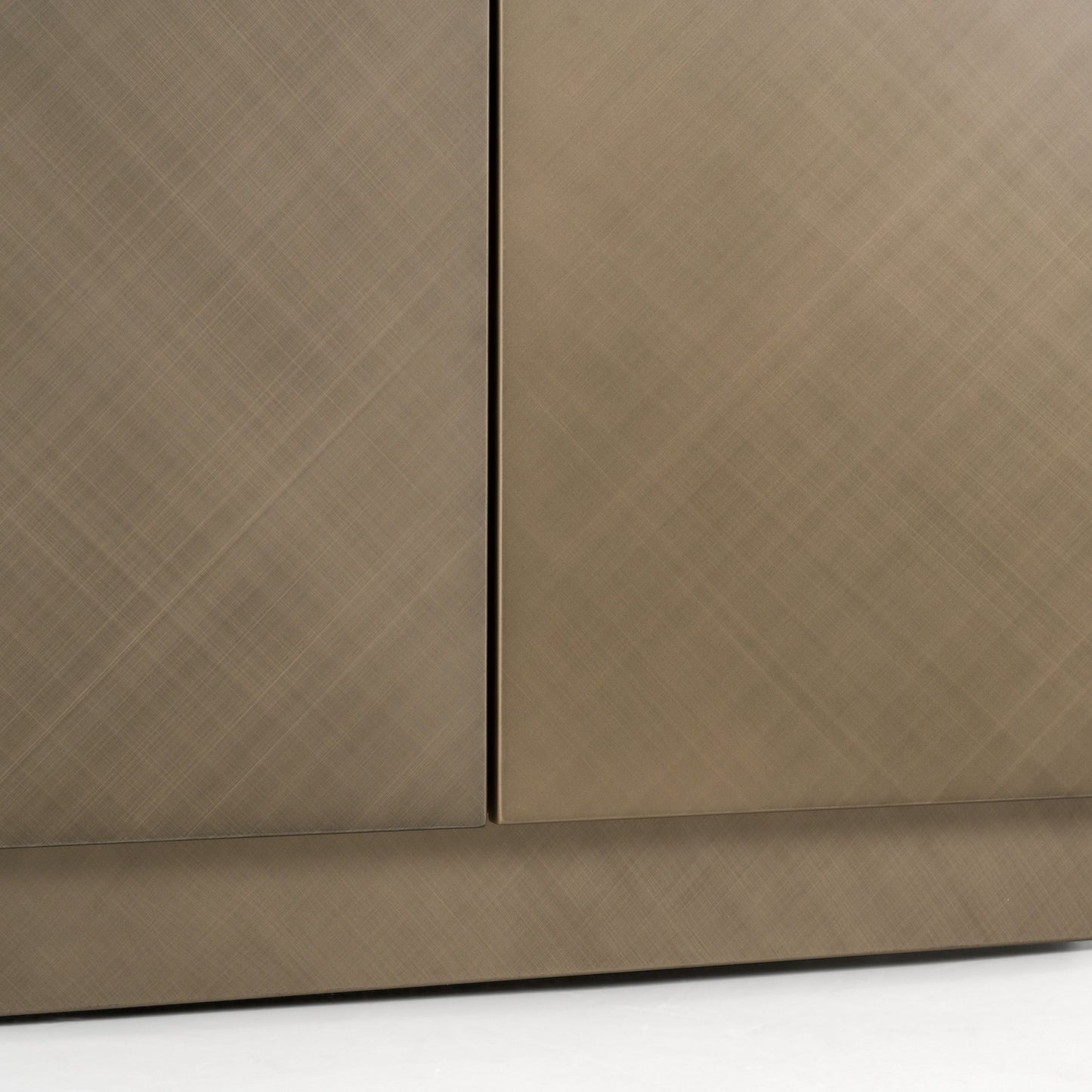 Moorgate Bronze Sideboard with Faux Travertine Ceramic Top