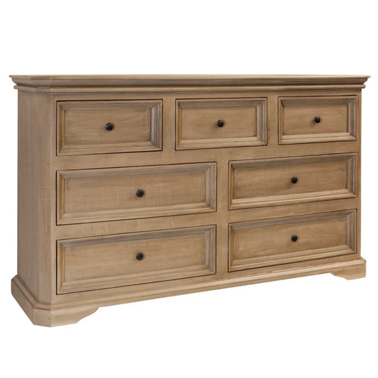 Toscana 7-Drawer Dresser Stylish Storage Solution for Your Bedroom