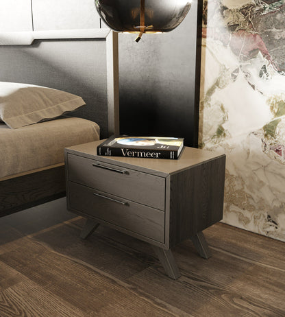 Soria Grey Wash Bedroom Set with Upholstered Bed