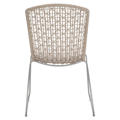 Carmel Outdoor Side Chair – Stylish & Durable Patio Seating