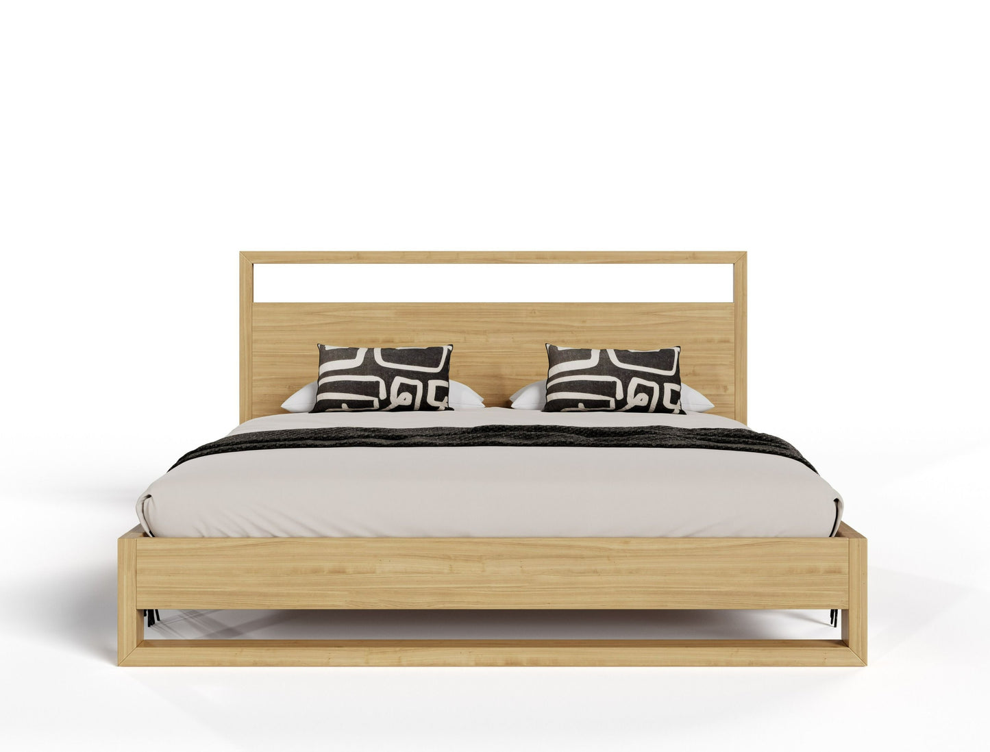 Nova Domus Berlin - Modern Natural Oak Bed