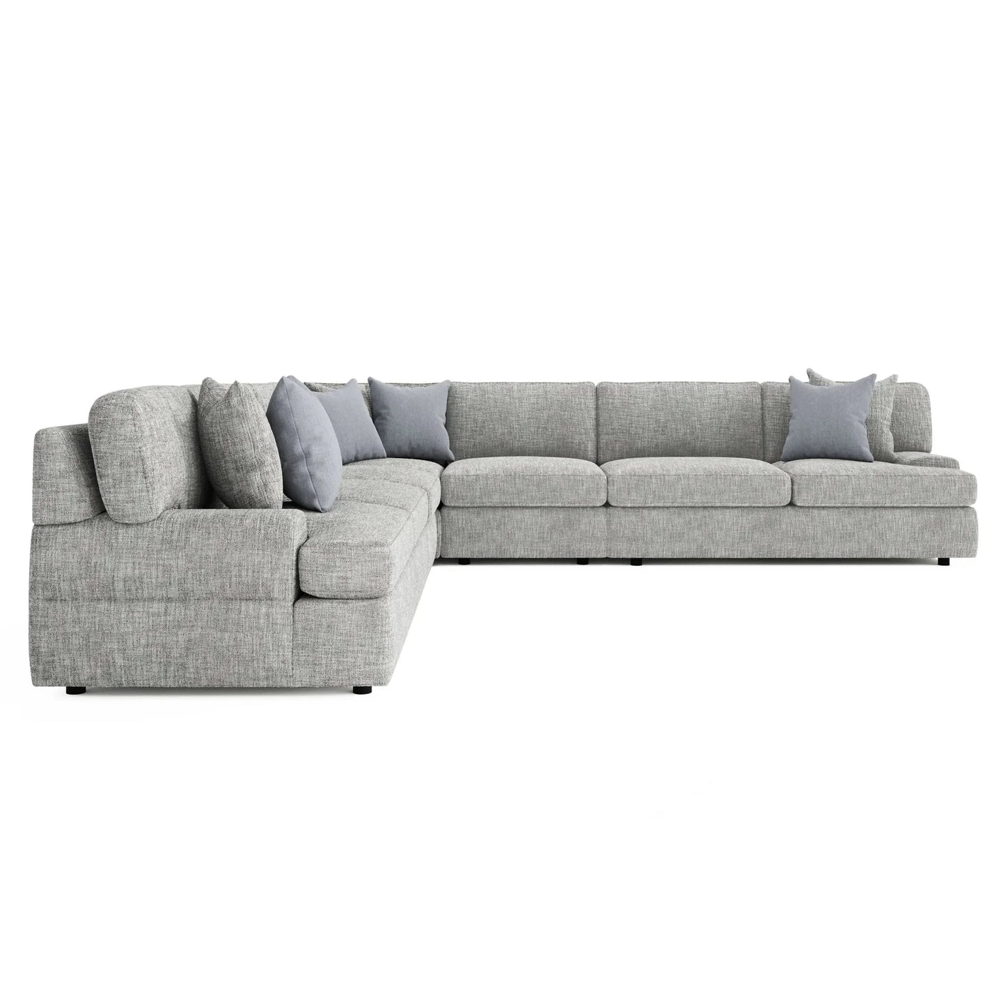 Serena Fabric Sectional – Modern, Comfortable Sofa for Any Living Room