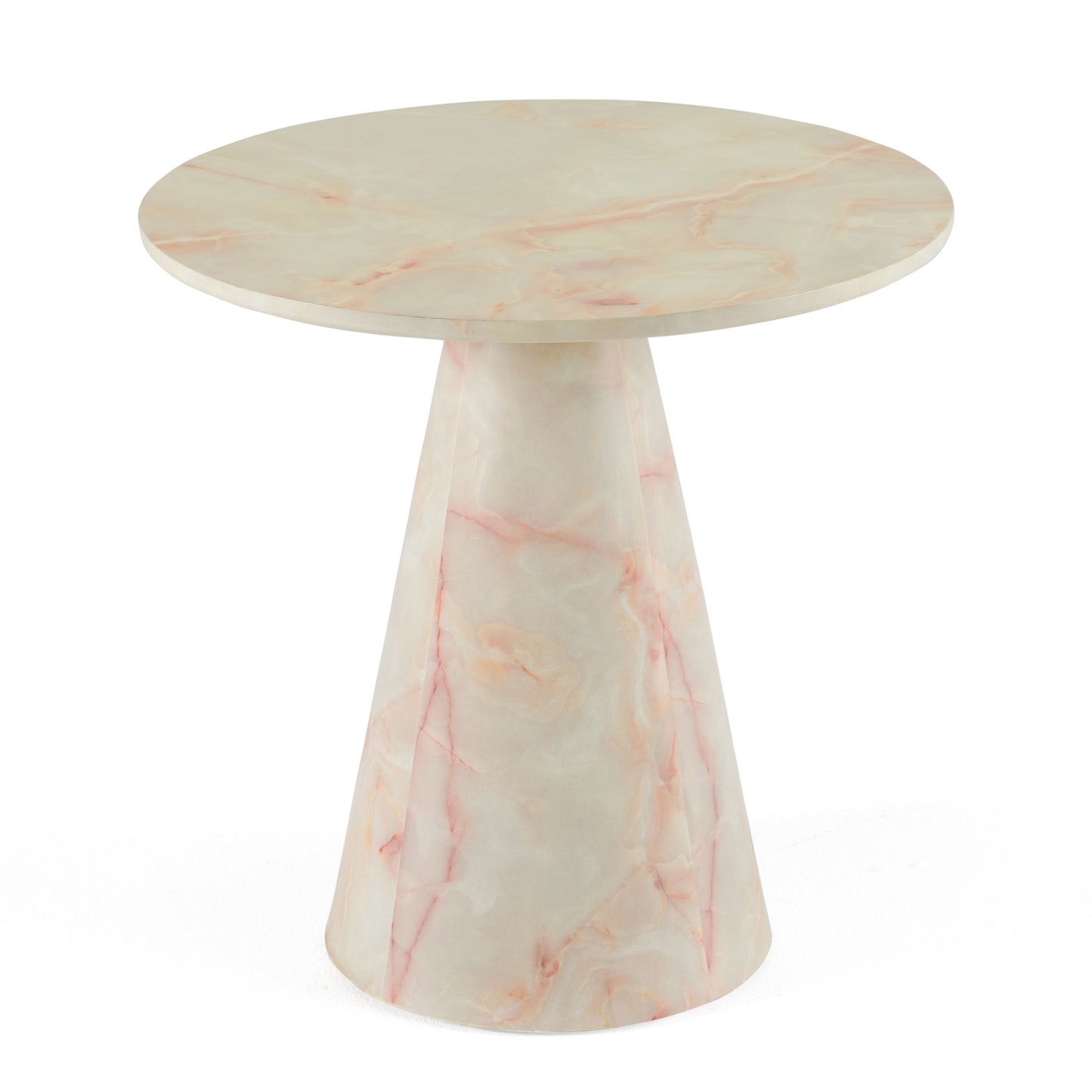 Modrest Pampa - Modern Faux Marble End Table