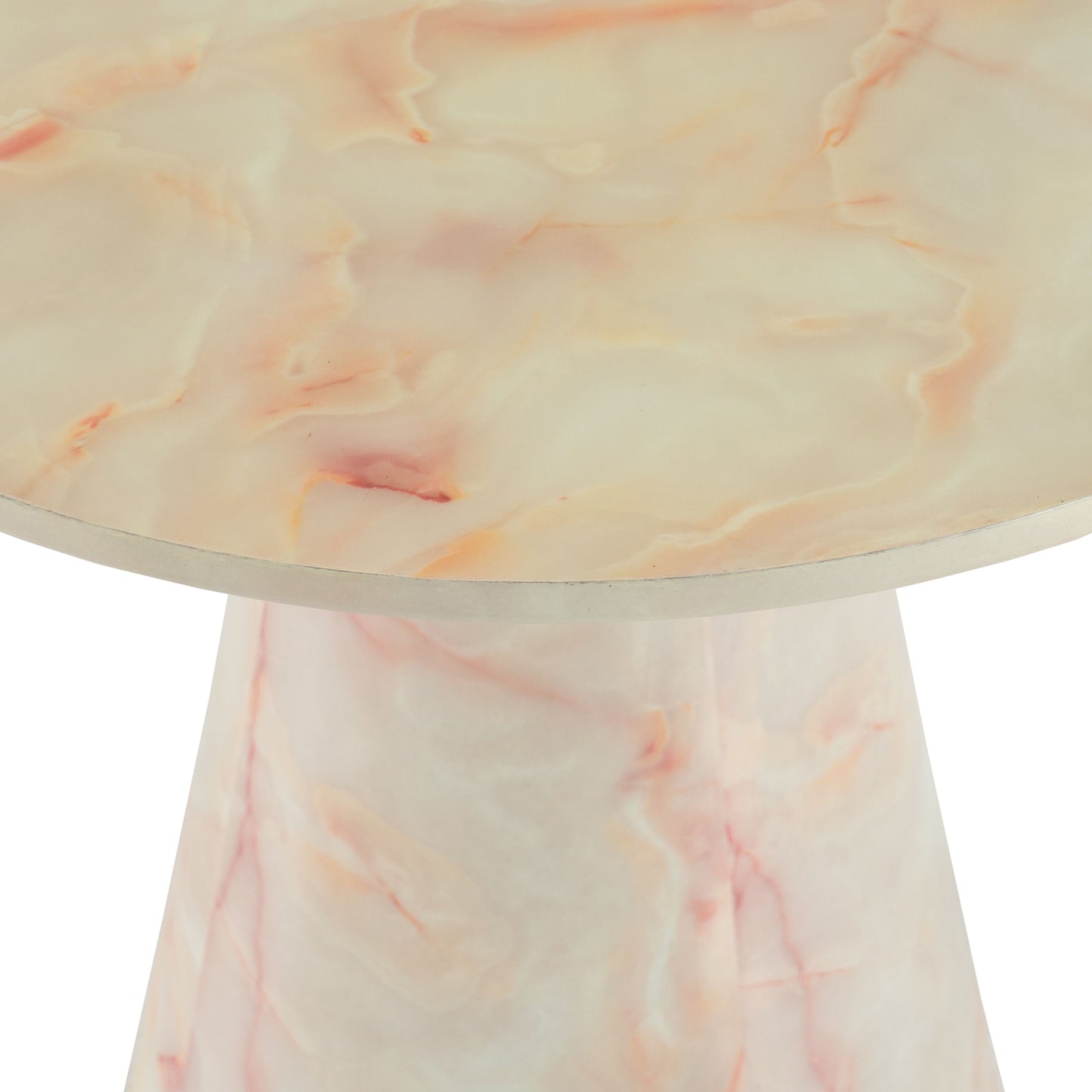 Modrest Pampa - Modern Faux Marble End Table