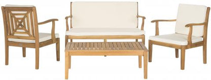 Del Mar 4-Piece Outdoor Set - Elegant Patio Furniture for Stylish Outdoor Living