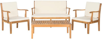 Del Mar 4-Piece Outdoor Set - Elegant Patio Furniture for Stylish Outdoor Living