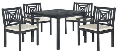 Del Mar 5-Piece Outdoor Dining Set - Stylish & Durable Patio Furniture for Entertaining