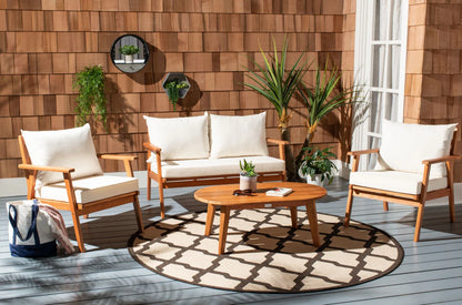 Deacon 4-Piece Outdoor Living Set - Comfortable and Stylish Seating for Relaxed Outdoor Spaces